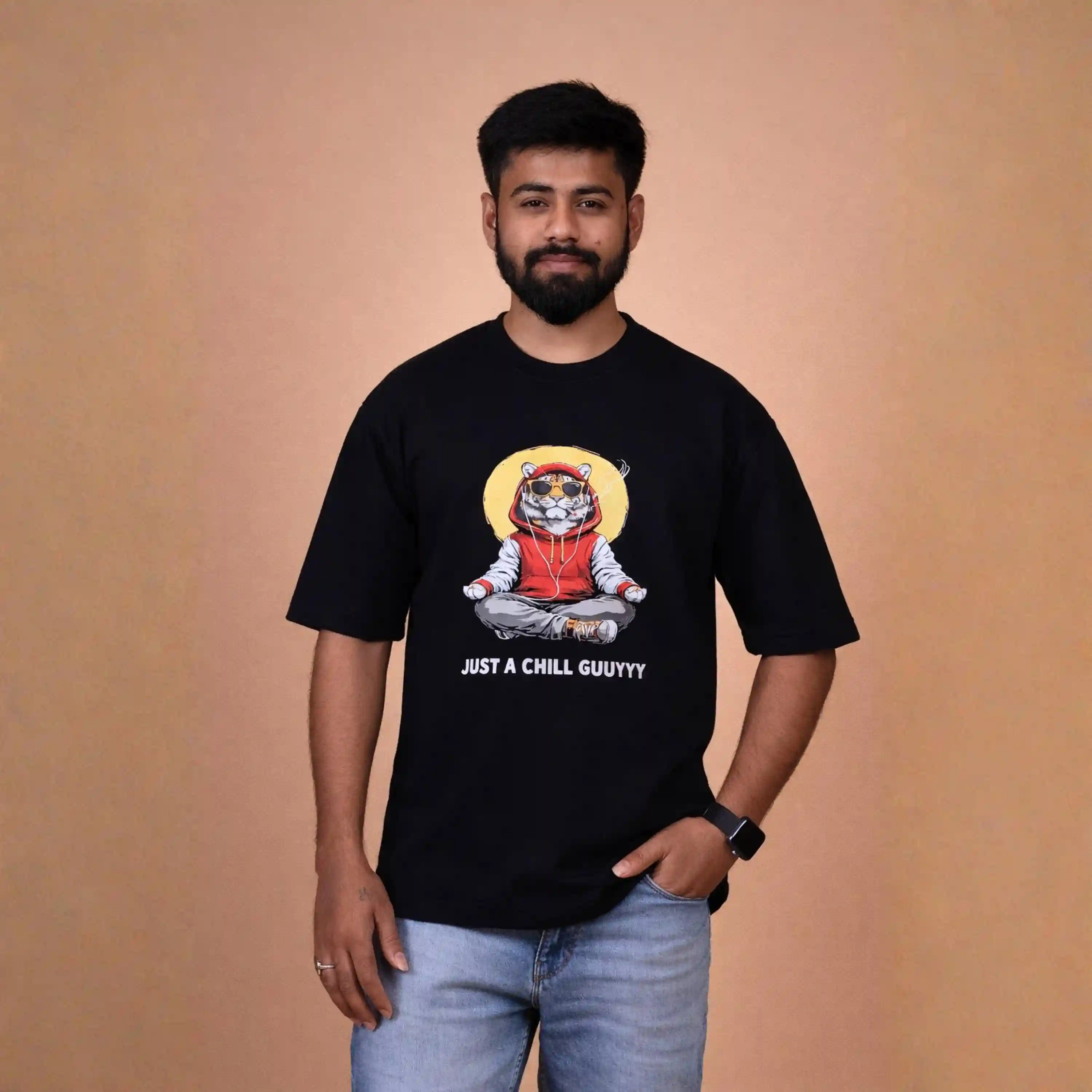 Chill Guy Oversized Tee